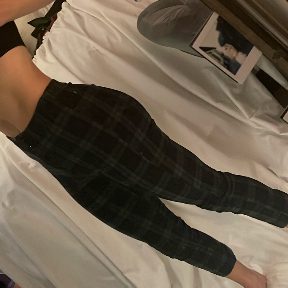 John Galt Stretchy Comfortable Plaid Pants